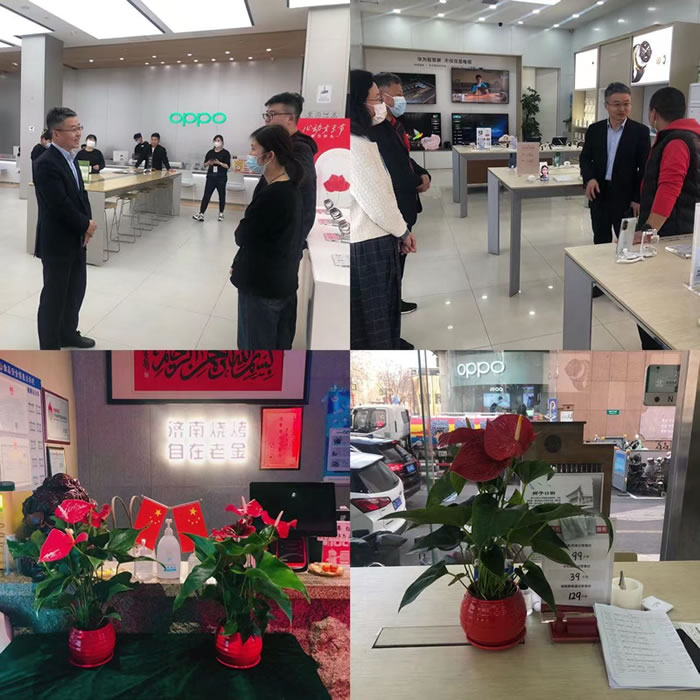 輕工供銷公司開展“播種綠色，贈(zèng)送綠植”活動(dòng)